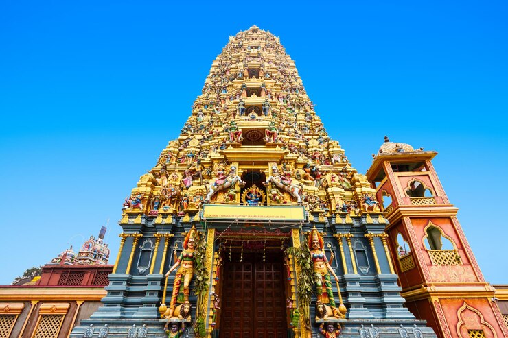 Hindu temple dedicated Mariamman