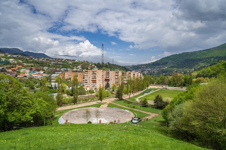 city Dilijan Armenia